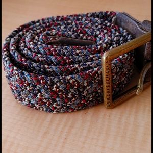 Armani exchange adjustable belt